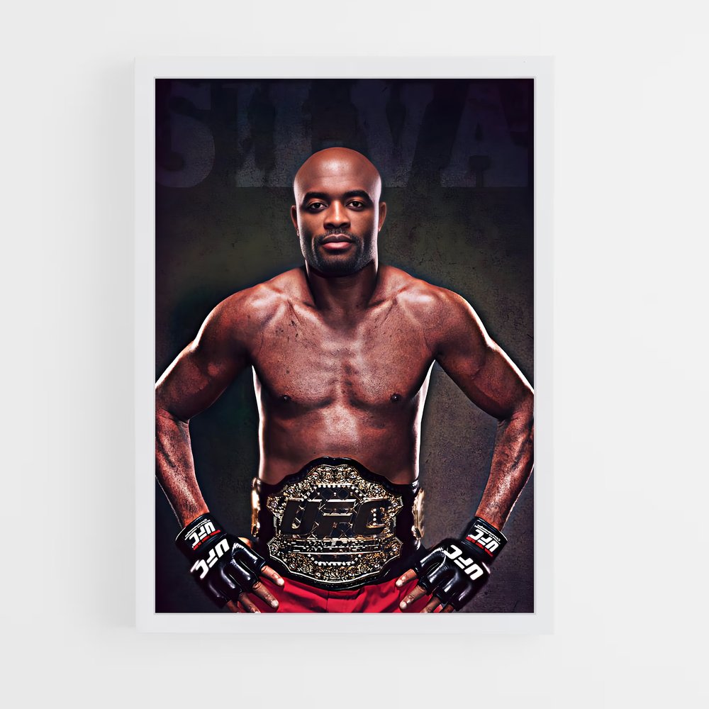 Poster Champion en Rouge – affiche Taekwondo (vue 3)